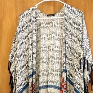 Bohemian Women's kimono top